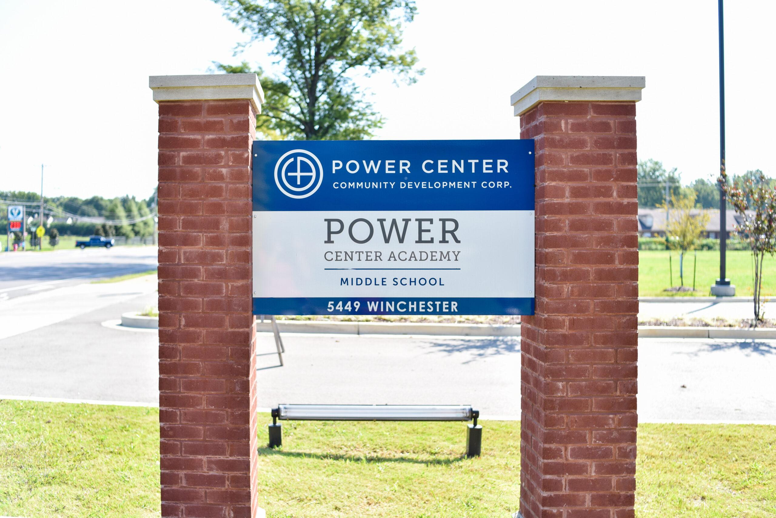 Entrance Sign with CDC logo